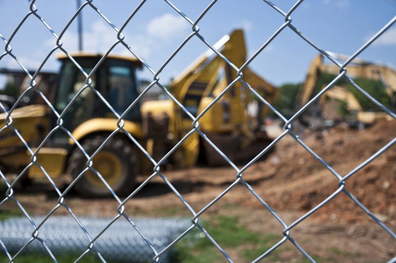 Commercial Fence Construction