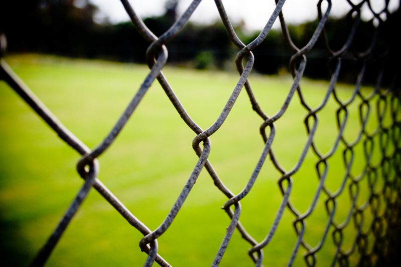 Cemetery Fence Installation detail